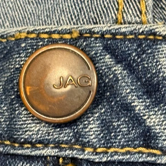 Jag Jeans Low Rise Boot Leg Dark Blue Denim- 10P - Picture 5 of 14